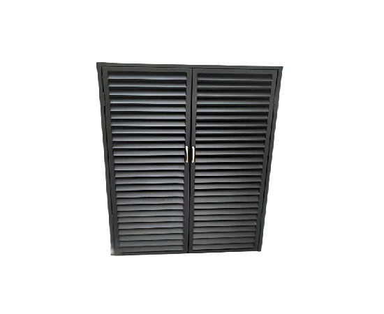 Puerta industrial de flujo continuo con barra de pánico